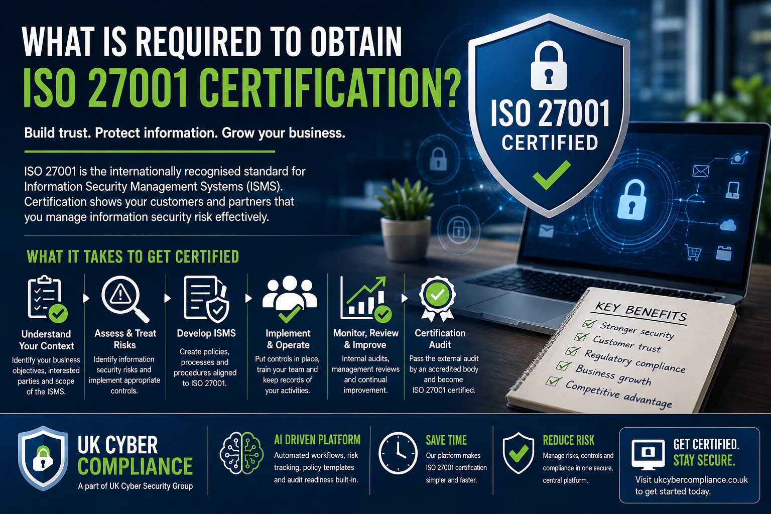 What Is Required To Obtain Iso 27001 Certification? What is required to obtain ISO 27001 certification?