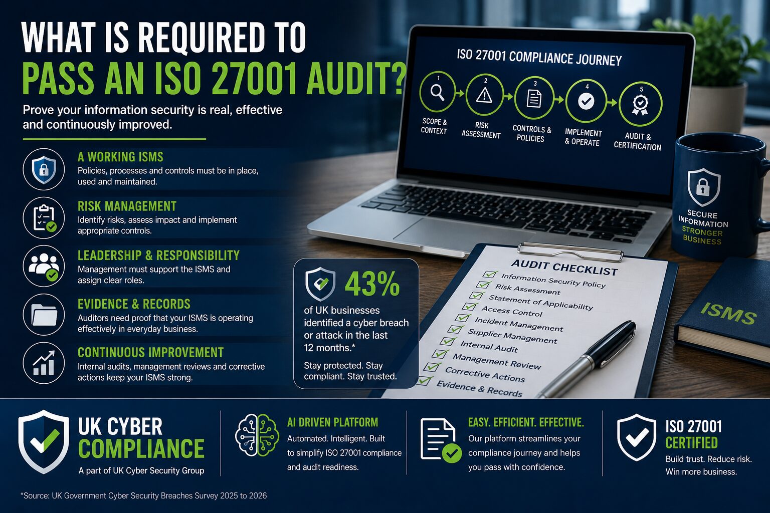 What Is Required To Pass An Iso 27001 Audit?